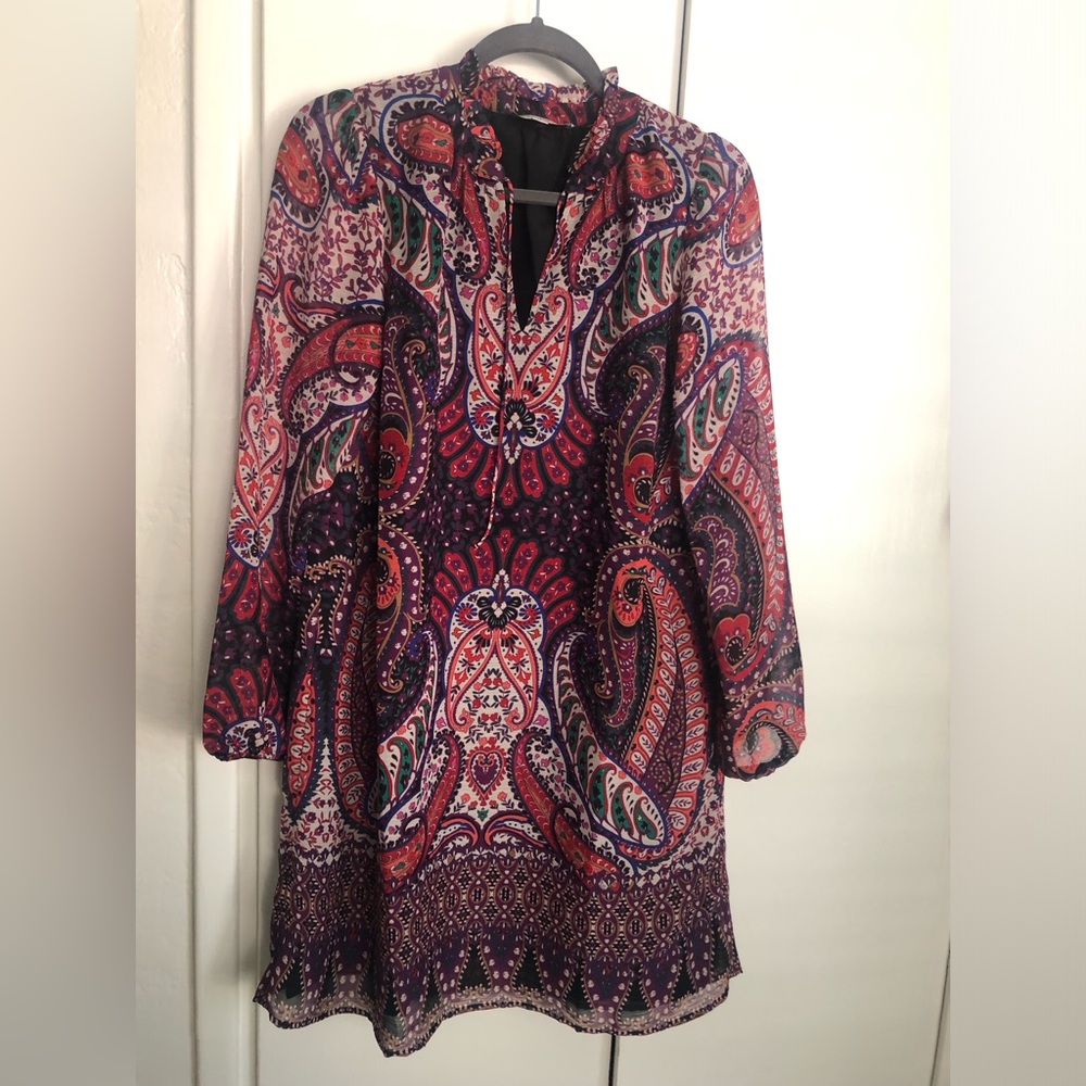 Loft Paisley Shift Dress - Great Condition